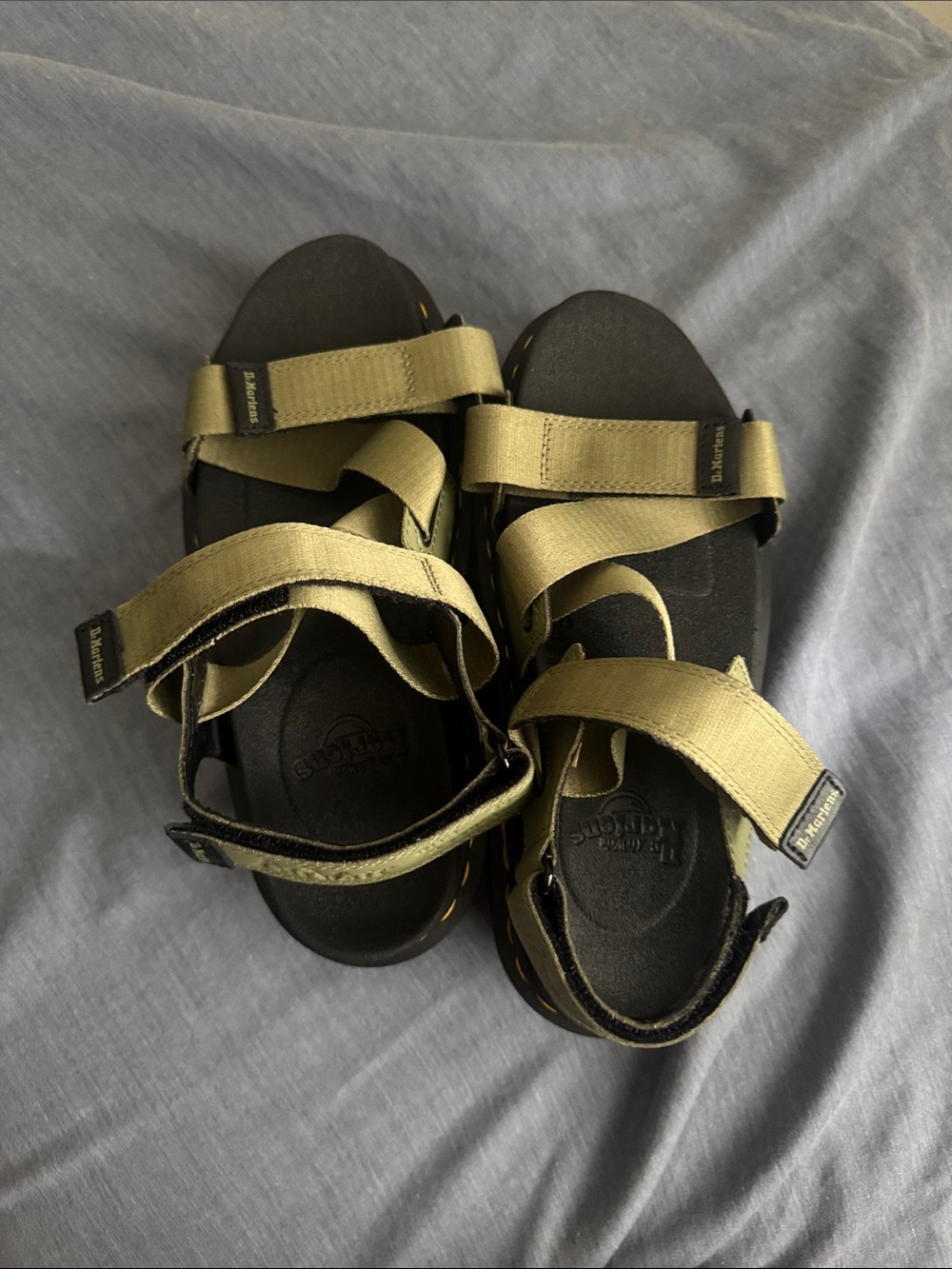 Dr. Marten’s Kimber Sandals Olive Green Size 6